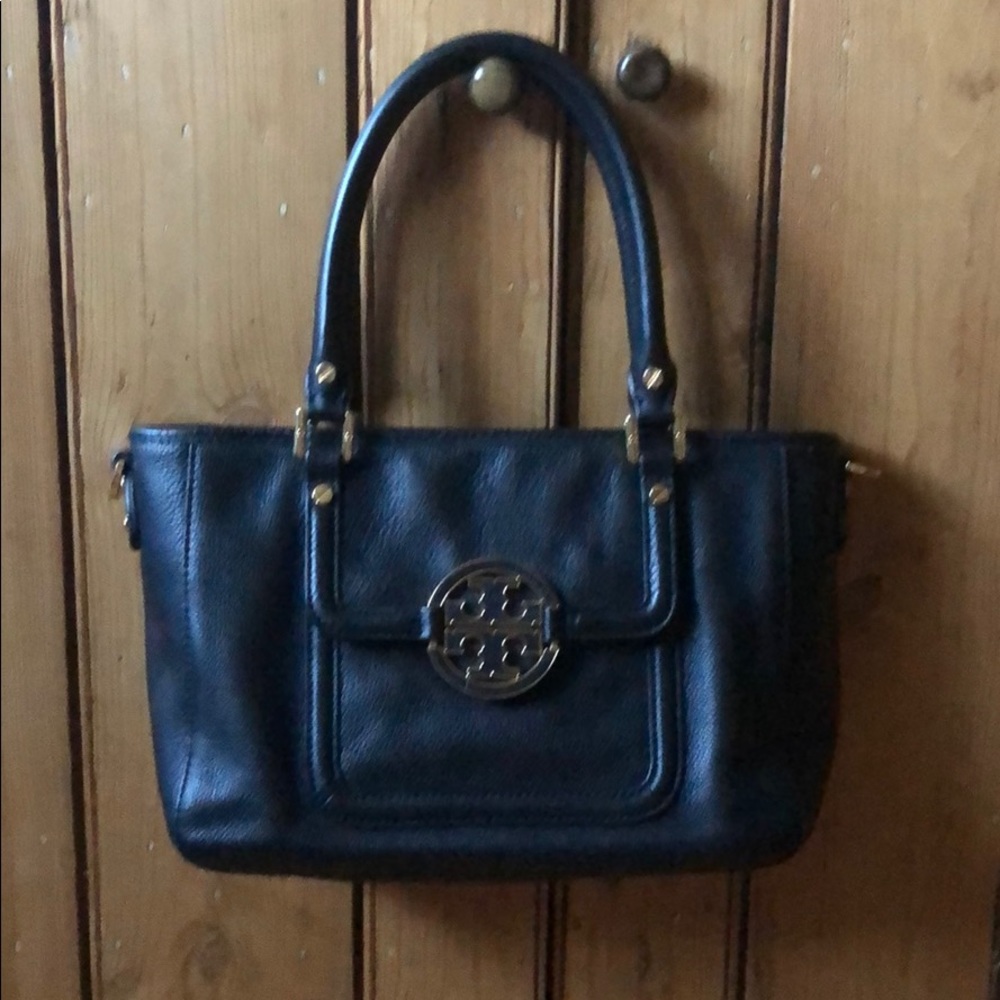 Tory Burch Amanda Mini Satchel in black